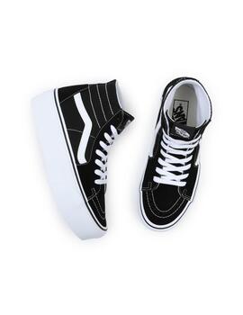 Zapatilla Vans Sk8-Hi Tapered Mujer Negra
