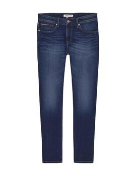 Pantalón Tommy Scanton Slim Hombre Denim