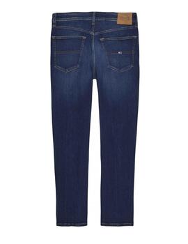 Pantalón Tommy Scanton Slim Hombre Denim