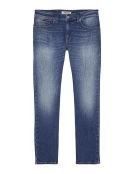 Pantalón Tommy Scanton Slim Hombre Denim