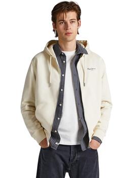 Chaqueta Pepe Jeans Edward Zip Hombre Beige