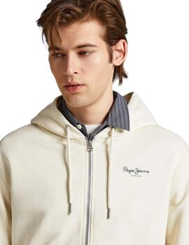 Chaqueta Pepe Jeans Edward Zip Hombre Beige