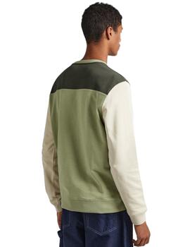 Sudadera Pepe Jeans Marcus Crew Hombre Verde