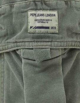 Pantalon Pepe Jeans Mcgray Hombre Verde