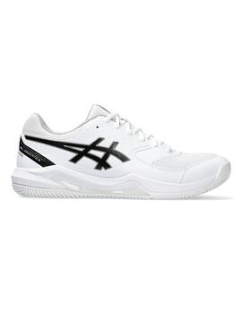 Zapatillas Asics Dedicate 8 Padel Hombre Blanco