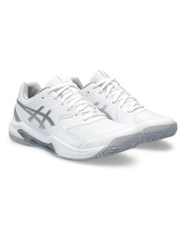 Zapatillas Asics Gel Dedicate 8 Padel Mujer Blanco