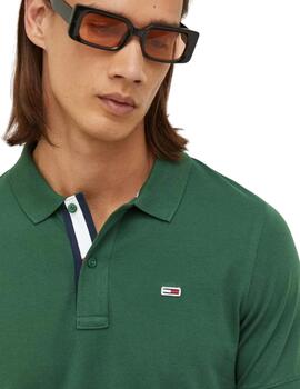 Polo Tommy Hilfiger Collegiate Hombre Verde