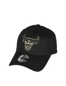 Gorra New Era Chicago Bulls Unisex Negra