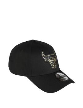 Gorra New Era Chicago Bulls Unisex Negra