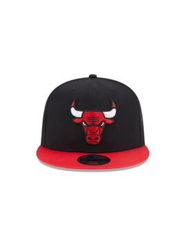 Gorra New Era Chicago Bulls Plana Unisex Negra