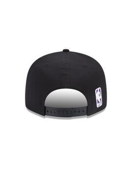 Gorra New Era Lakers Plana Unisex Negra