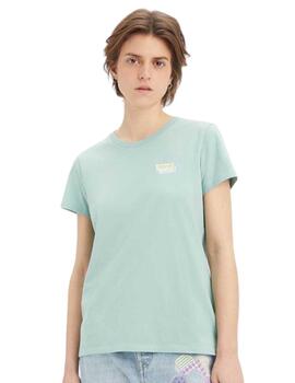 Camiseta Levis The Perfect Mujer Verde