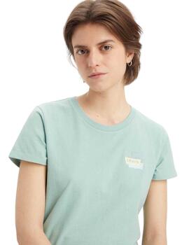 Camiseta Levis The Perfect Mujer Verde