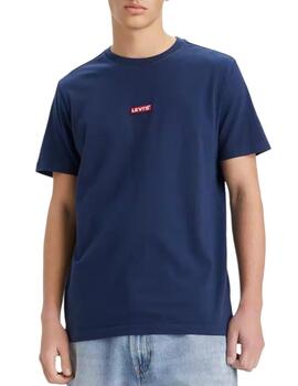 Camiseta Levis Relaxed Hombre Marino