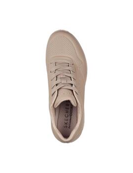 Zapatillas Skechers Uno Stand On Air Mujer Beige