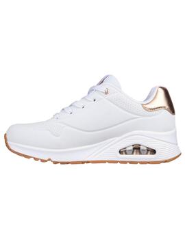 Zapatillas Skechers Uno Stand On Air Mujer Blanco