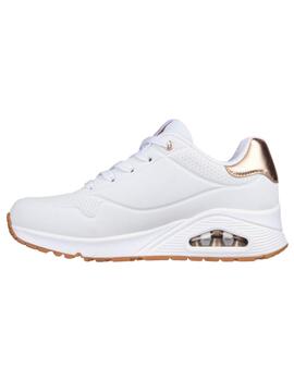 Zapatillas Skechers Uno Stand On Air Mujer Blanco