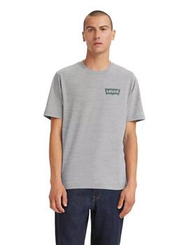 Camiseta Levis SS Relaxed Fit Hombre Gris