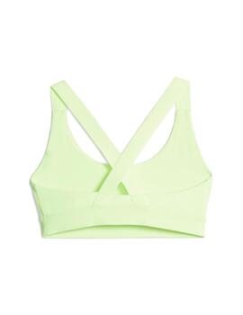 Sujetador Deportivo Puma Mid Impact Mujer Verde