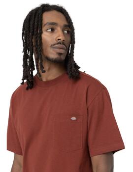 Camiseta Dickies Luray Pocket Hombre Marrón