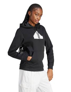 Sudadera Con capucha Adidas Future Icons Mujer Negro