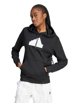 Sudadera Con capucha Adidas Future Icons Mujer Negro