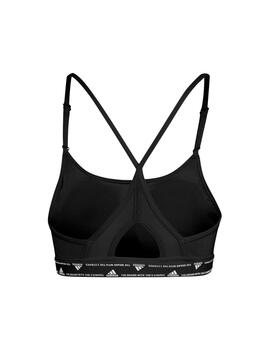 Sujetador Adidas Aeroreact Training Mujer Negro