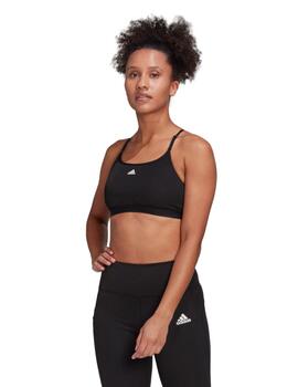 Sujetador Adidas Aeroreact Training Mujer Negro