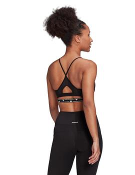 Sujetador Adidas Aeroreact Training Mujer Negro