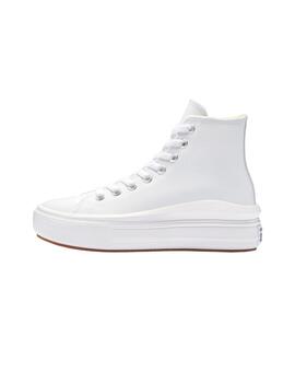 Zapatillas Converse All Star Move Leather Mujer Blanco