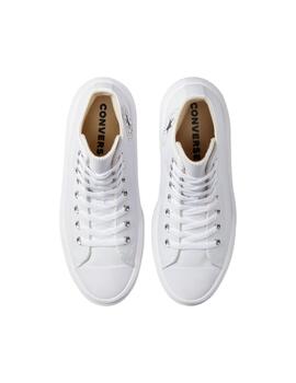 Zapatillas Converse All Star Move Leather Mujer Blanco