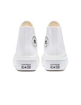 Zapatillas Converse All Star Move Leather Mujer Blanco