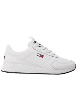 Zapatillas Tommy Flexi Runner Hombre Blanco