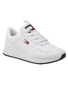 Zapatillas Tommy Flexi Runner Hombre Blanco