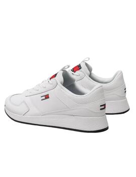 Zapatillas Tommy Flexi Runner Hombre Blanco