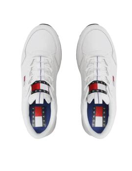 Zapatillas Tommy Flexi Runner Hombre Blanco