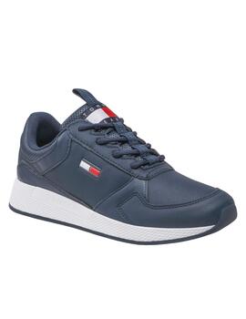 Zapatillas Tommy Flexi Runner Hombre Azul