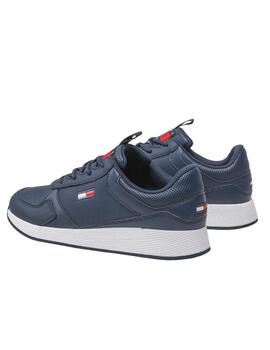 Zapatillas Tommy Flexi Runner Hombre Azul