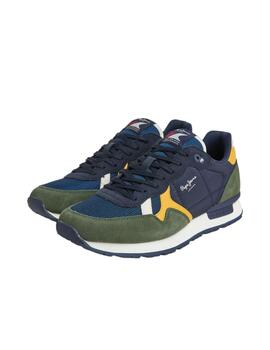 Zapatillas Pepe Jeans Brit Heritage Hombre Multicolor