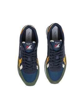 Zapatillas Pepe Jeans Brit Heritage Hombre Multicolor