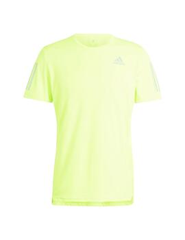 Camiseta Adidas Own The Run Hombre Verde