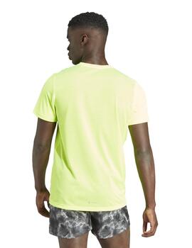 Camiseta Adidas Own The Run Hombre Verde