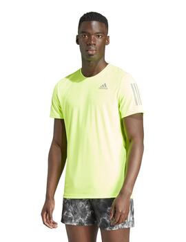 Camiseta Adidas Own The Run Hombre Verde