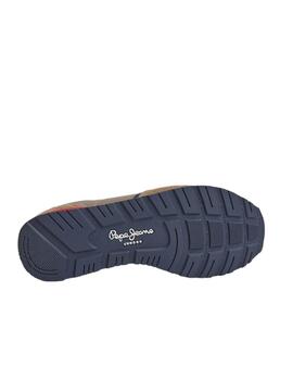 Zapatillas Pepe Jeans Brit Heritage Hombre Marrón