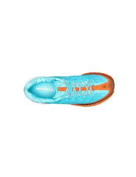 Zapatillas Merrel Agility Peak 5  Mujer Azul