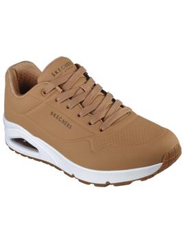 Zapatilla Skechers Uno Stand On Air Hombre Marrón