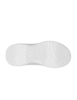 Zapatillas Skechers Bounder Power Junior Blanca