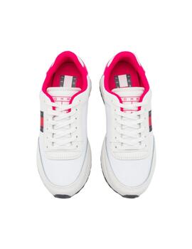 Zapatillas Tommy Retro Runner Mujer Blanco
