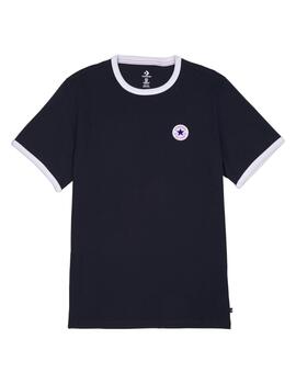 Camiseta Converse Ringer Unisex Negro