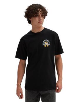 Camiseta Vans  Brew Bros Tunes Hombre Negro